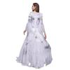 Halloween Ghost Bride Horror Vampire Adult White Ghost Dress Ghost Bride Costume