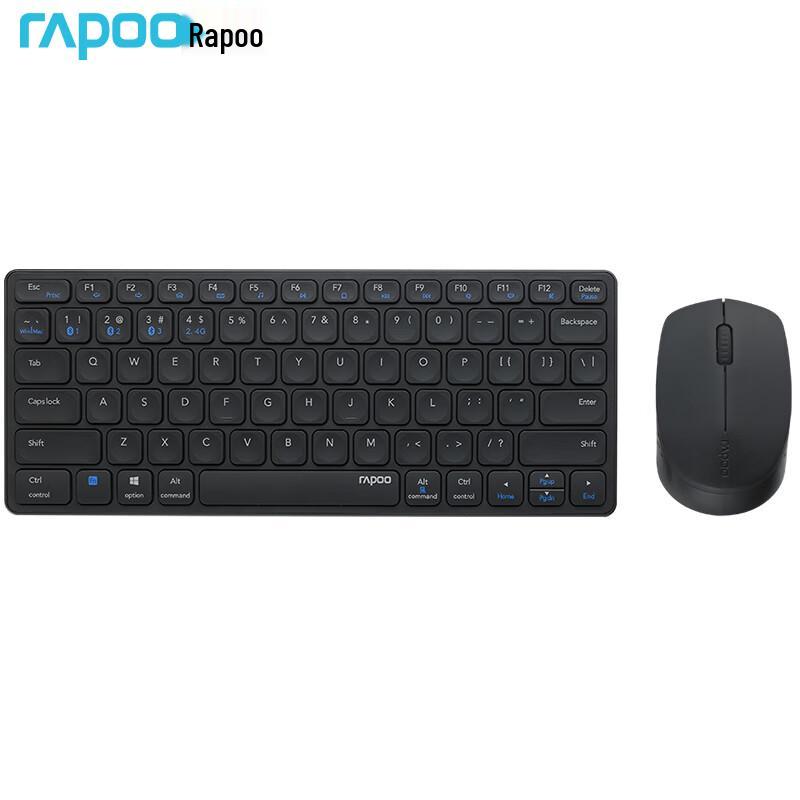 

Rapoo 9050G Wireless Bluetooth Keyboard and Mouse Set