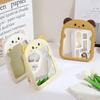 Cartoon Desktop Mirror Women Girls Makeup Mirrors Dormitory Dressing Mirror Gift