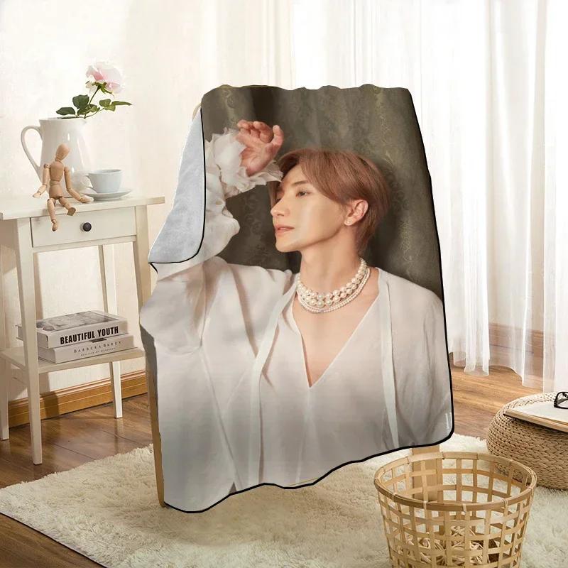New Arrival Super Junior KPOP Blankets Printing Soft Blanket Throw On Home/Sofa/Bedding Portable Adult Travel Cover Blanket