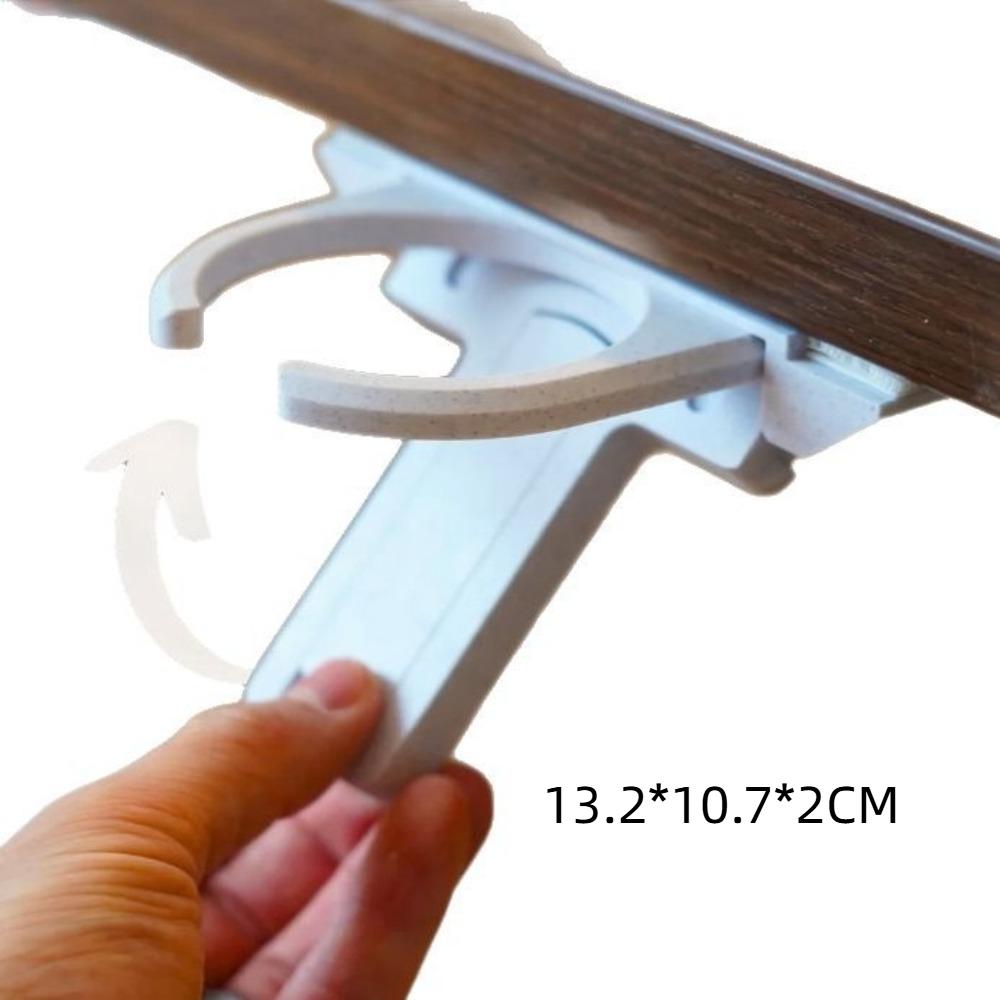 New Fold Out Desk Cup Holder Claw Multi-function Stackable Under-Table Cup Rack Retractable Drink Holder