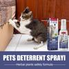 50 ml Katzenkratzschutzspray, natürliches Kratztrainingsspray, keine Stimulation, Orangenduft, Sofa- und Möbelschutz