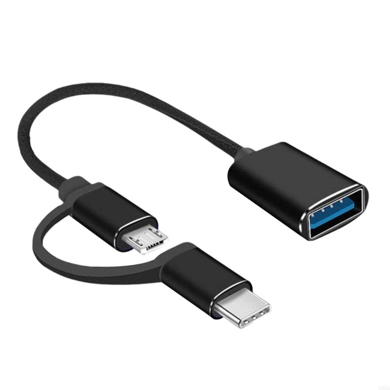  Metal USB C Type C Male to USB3.0 Female OTG Data Sync Data & Charging Cable