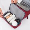 Multifunctional Hanging Makeup Bag Solid Color Toiletry Bag Fashion Travel Storage Bag Travel