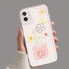 Oil Painting Vase for IPhone16 Creative 15 Transparent 14 Phone Case for IPhone13 Popular Protective Case 12