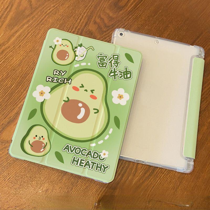 

Чехол для iPad 2022 10th, симпатичный персиковый узор, складной тройной чехол для iPad Air4 10.9 Air3/Pro2017 10.5 mini6/5/4 iPad Air6（13）