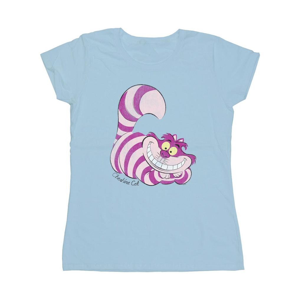 Alice In Wonderland Womens/Ladies Cheshire Cat Fitted T-Shirt