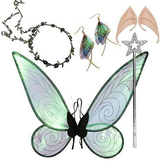 Hot Selling Cosplay Cicada Butterfly Fairy Wings - Festival, Party & Halloween Props