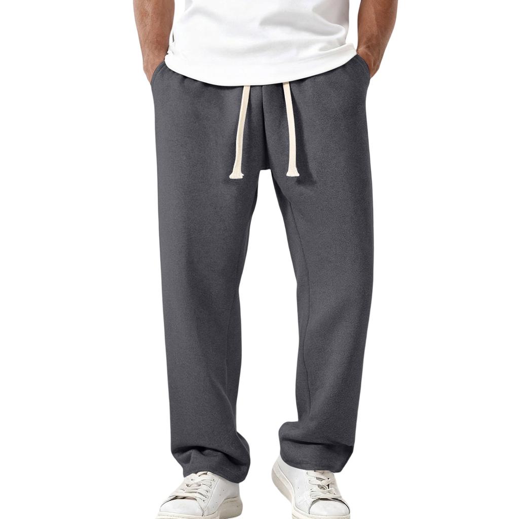 Herren Outdoor Freizeit Sport Locker Gerade Zylinder Hose