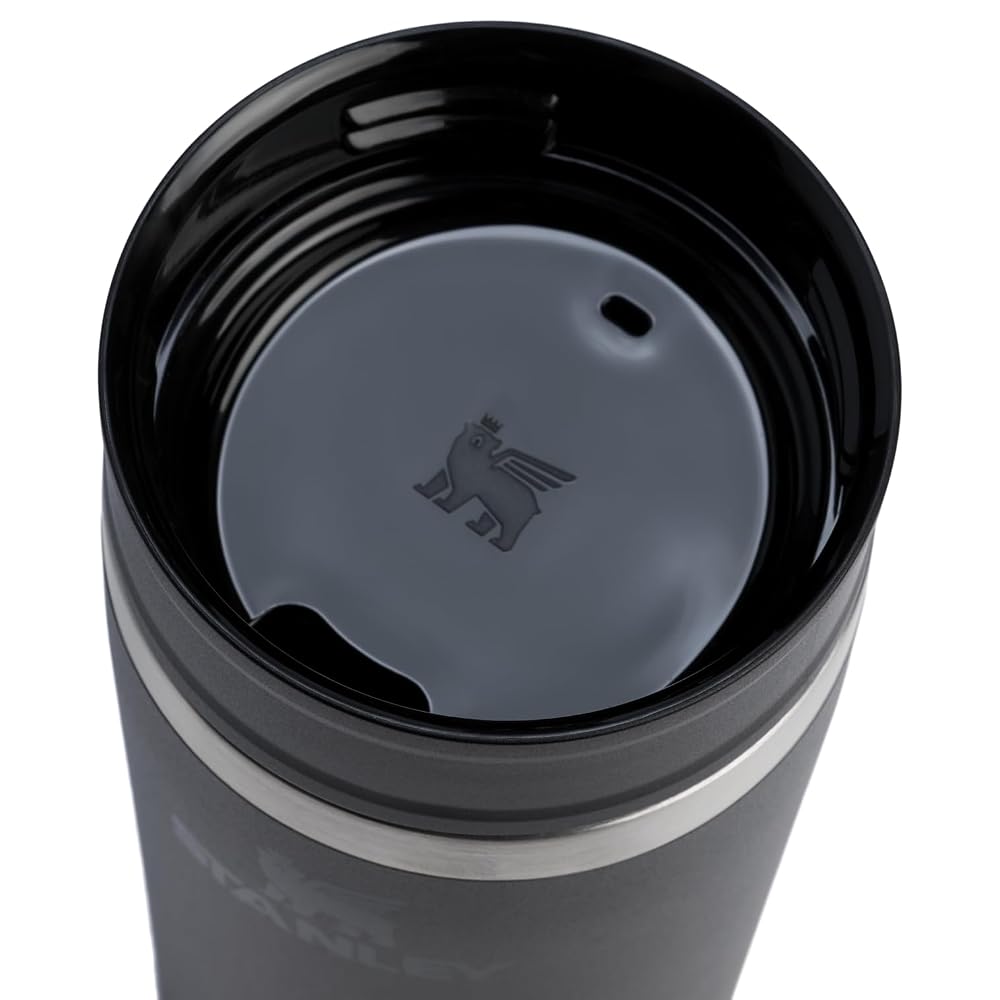 Stanley 1913 Cafe To Go Travel Vacuum Insulated Mug, Black, 20 oz (0.23L)