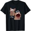 Funny Pop Cat Meme Men Women T-Shirt
