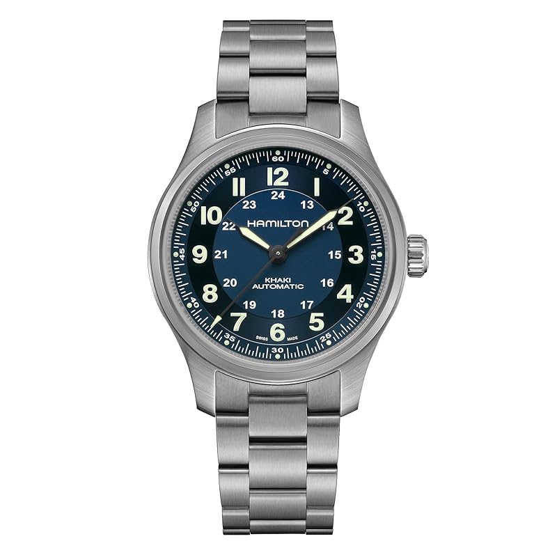 

[Hamilton] HAMILTON watch Regular warranty khaki field titanium mechanical self-winding H70545140 Gent [Regularly imported product]