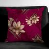 Classic Floral Print Elegant Cushion Cover Pillowcase Ultra Soft Skin Friendly Fabric Cloud Like Comfort & Concealed Zipper