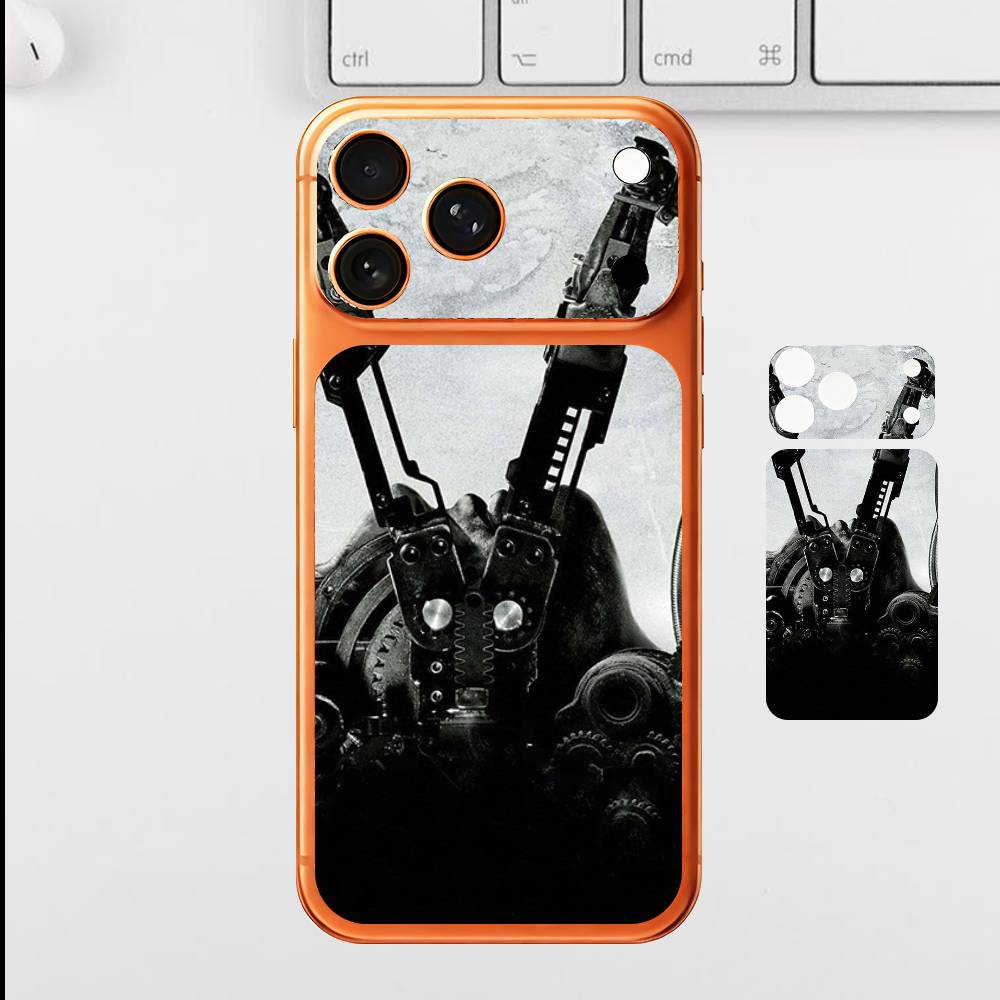 

Horror Movie S-Saw For Iphone 17 Pro Max Back Protective Decorative Sticker Back Cover iPhone17promax