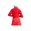 Adidas Originals Adicolor 3-Stripes Full-Zip Knit Lifestyle Jacket Women Red IY7277