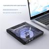 7-in-1 Multifunctional Card Reader & External DVD Burner with SD/TF Slots and USB/Type-C Interface