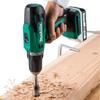 Makita MDF003DSX Rechargeable Driver 18V with Battery and Green Drill, 1.5Ah, Charger,