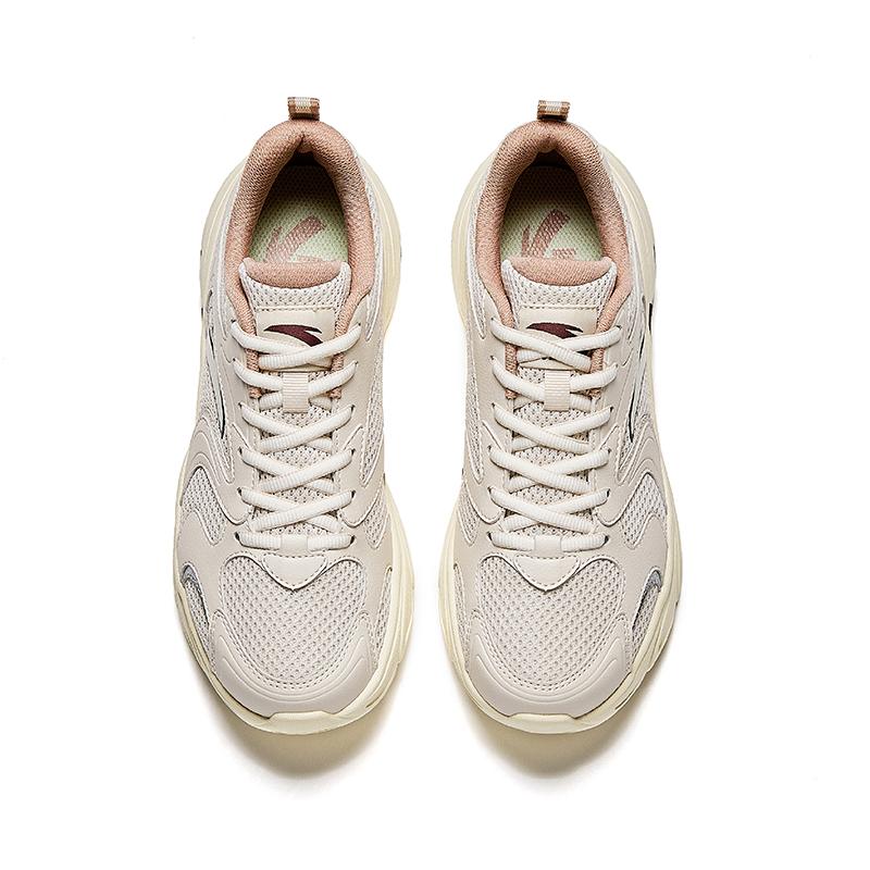 Anta OG800 Slip Resistant, Abrasion Resistant, Breathable, Lightweight, Height Increasing Low top Casual Shoes Women's 922538821-3