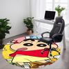 1pc Crayon Shin-chan Office Round Area Rug, Under Office Chairs Bedroom Living Room Home Decor  A1022153