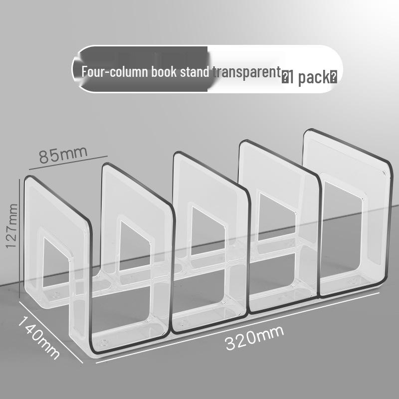 Children's Cartoon Panda Book Stand & Organizer - Thickened Primary School Book Storage