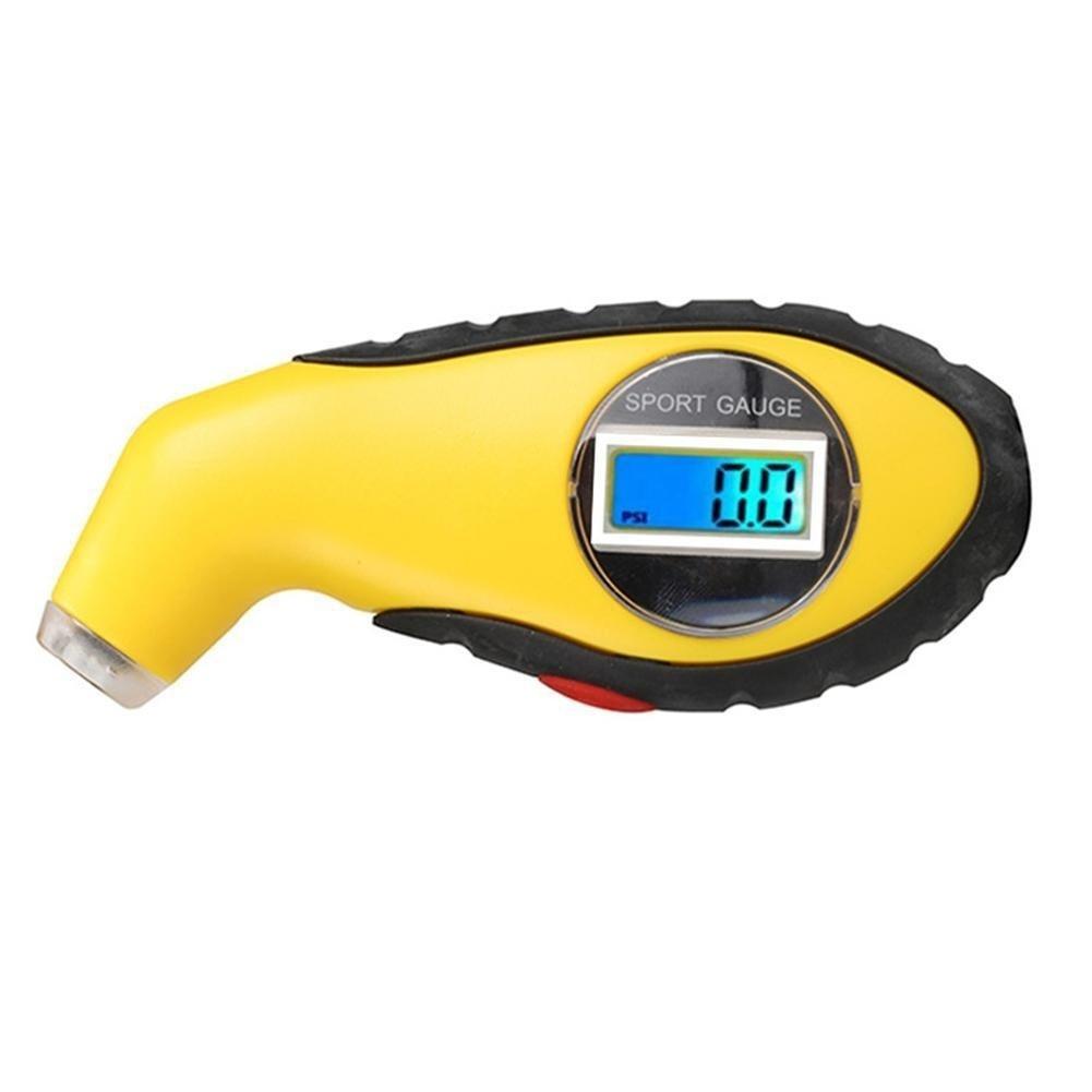 Universal Car Digital Tire Pressure Tool Gauge Car Motorcycle Bike Mini Digital Tire Diagnostic LCD Display