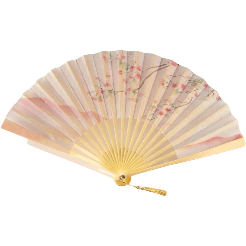 Chinese Style Hand Fan Collapsible Dance Fan Portable Folding Handheld Fan  Party