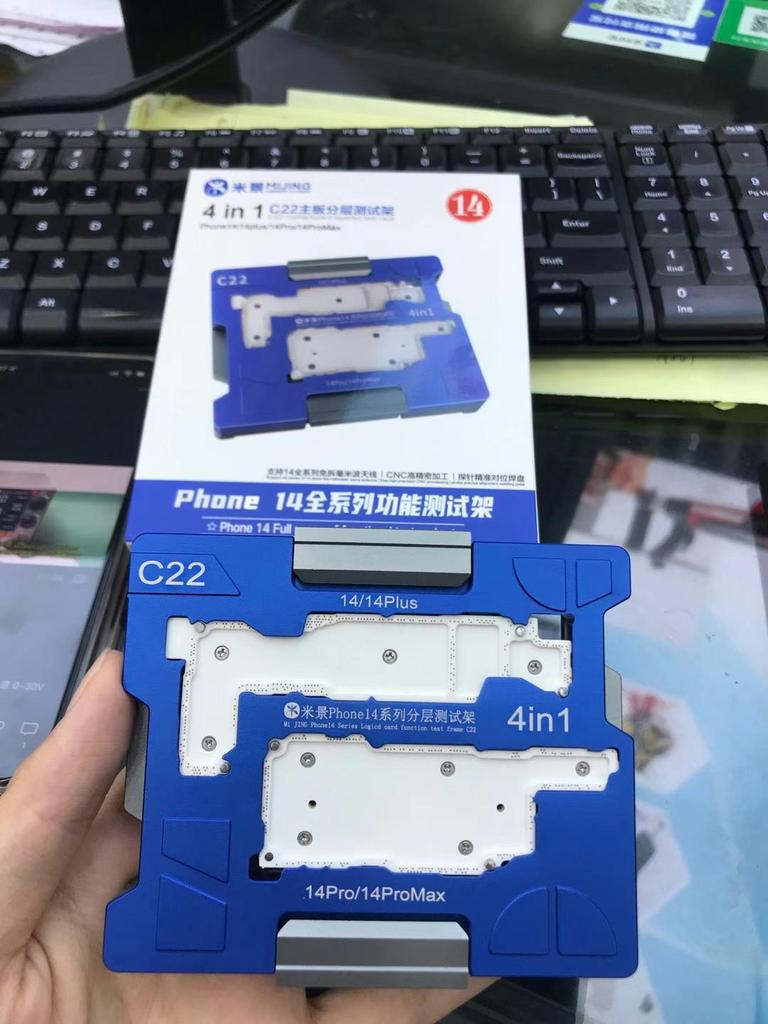 MiJing C25 C21 C22 C23 C24 Motherboard Middle Layer Tester Platform For iPhone X XS-17Pro Max Logic Board Frame Repair Fixture