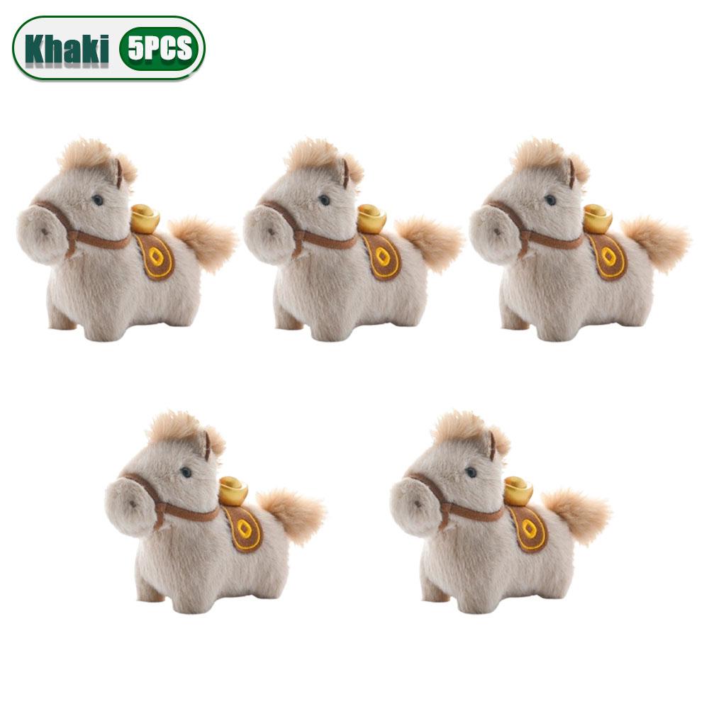 1-20 Stück Neu Heiß Verkauft Pony Plüsch Schlüsselanhänger Anhänger Maskottchen Puppe Schreibtisch Pony Rucksack Anhänger Plüschpuppe Ornament Kreative Geschenke