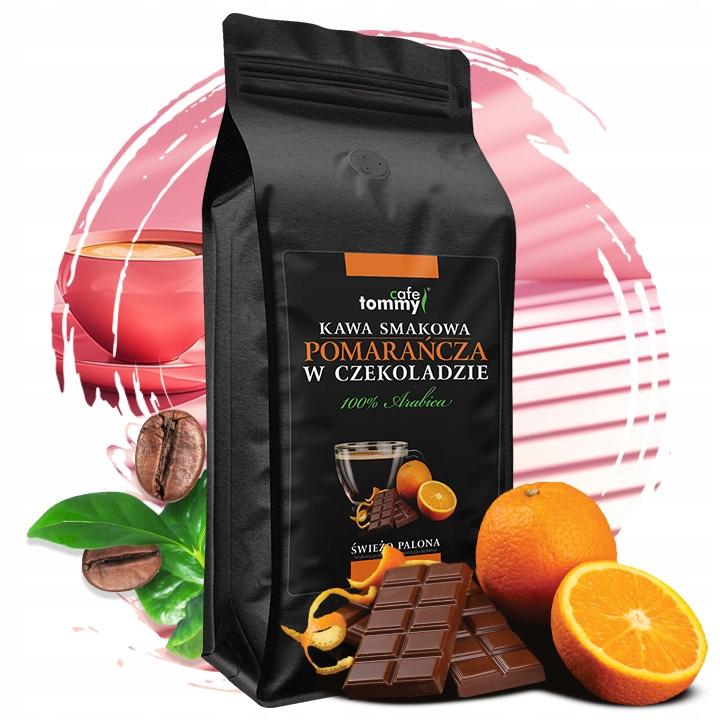 Aromatisierte Kaffeebohnen 1kg 100% Arabica Schokolade Orange frisch geröstet