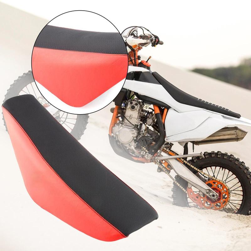 Motorcycle Tall Seat Cushion Comfortable Thicken Saddle Nonslip Breathable for Dirt Bike Motocross Scooter Crf50 Type 110cc