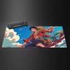 One Piece Monkey D Dragon Anime Gaming Mouse Pad Large Rubber Keyboard Desk Mat With 2MM Stitched Edge Design