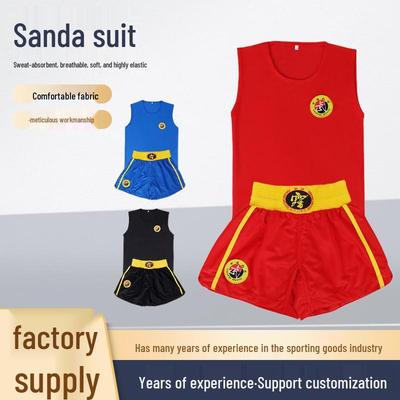 Kids' Breathable Taekwondo & Wushu Performance Suit