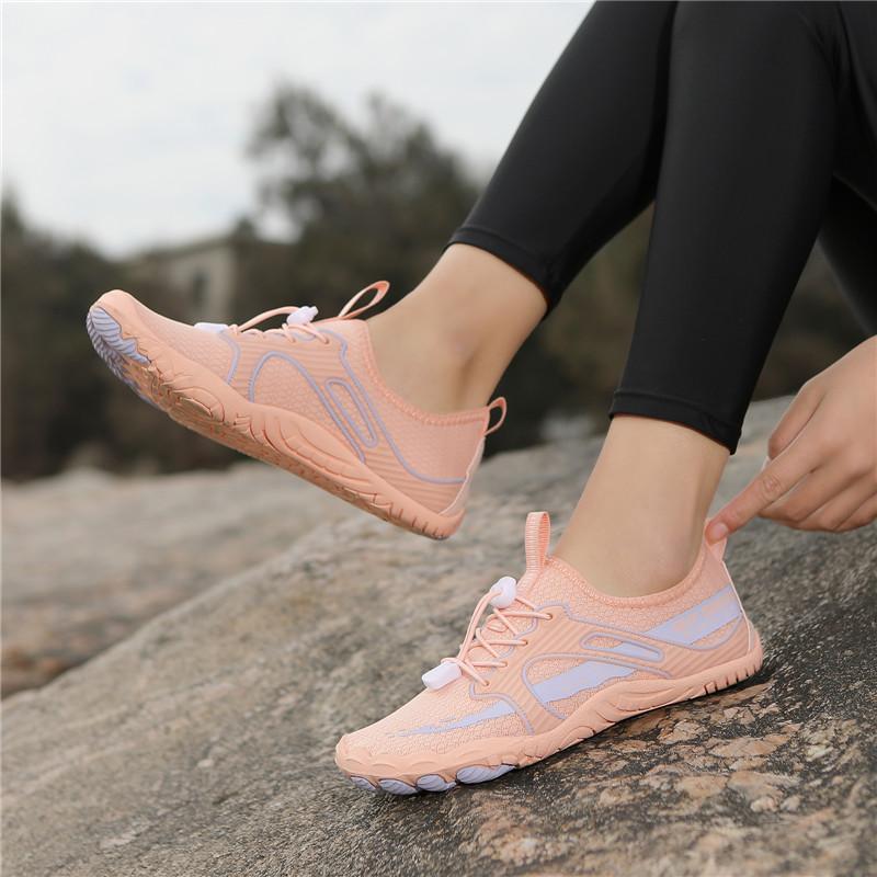 Atmungsaktive Wassersport-Schuhe Unisex Schnelltrocknende Watschuhe Rutschfeste Wasserschuhe zum Surfen Tauchen Angeln