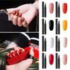 1/6Pcs Nail Polish Pen 3-in-1 Quick Dry Long Lasting High Gloss DIY Manicure Nail Art Natural Nude Women Girls Fingernail Toenail Gel Polish Pen