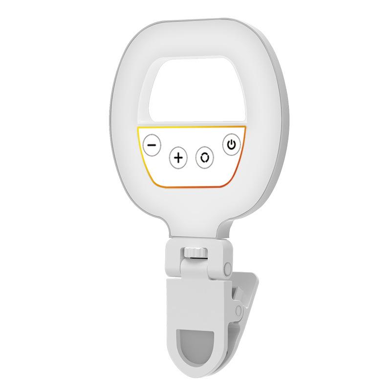 

W60 заполняющий свет для мобильного телефона портативный зажим для селфи для мобильного телефона зарядное кольцо красота карманный заполняющий свет для селфи W60