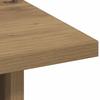 Nightstand 2 pcs Artisan Oak 41 x 40 x 45 cm engineered wood
