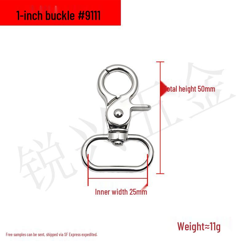 Alloy Pet Hook Metal Dog Buckle Chain Leather Belt Buckle Spring Hook