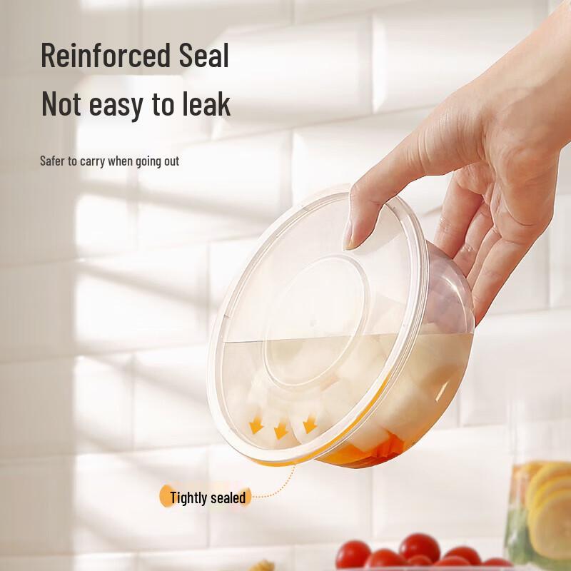 Disposable Round Food Containers with Lids