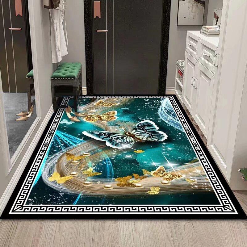 Classic Elegant and Luxurious Pattern Carpet Non-slip Mat Rug for Living Room Home Decor Intricate Design Durable So Beautiful