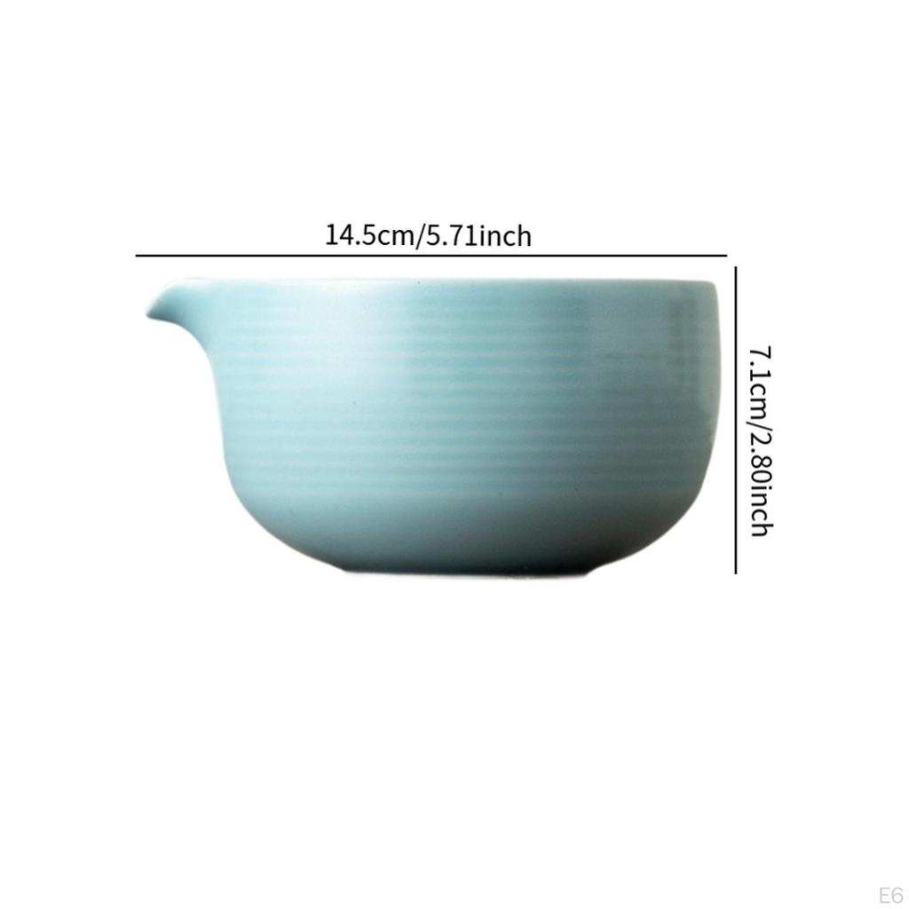 Matcha Bowl Ceramic Accessories Portable Traditional Mixing Tea for Office