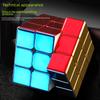 Legend of the Holy Hand: Colorful Electroplated Magnetic Rubik's Cube - Smooth, Professional Speed Twist Toy for Kids.