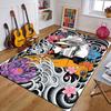 New 3D G-Gundam Cartoon Japansese Style Carpet Rug for Art Living Room Art Decor Sofa Home Kids Game Area Rug Non-slip Floor Mat