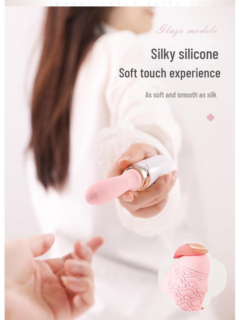 Miji Lip Glaze Vibrator: Women's Massage Stick and Handheld Masturbator Set (100 Pieces)