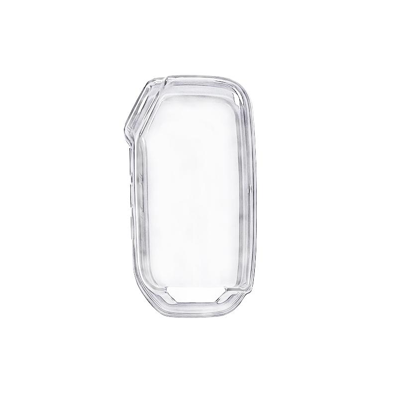 For Kia K5 Proceed Ceed Niro Sportage Xceed Seltos - Transparent Tpu Flip Folding Remote Key Case Keychain Car Key Cover
