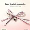 Bowknot Heart Hanging Accessory: DIY for Phone Cases, Hair Clips, Handbags, Shoes, Socks, and Bags.