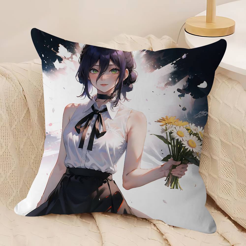R-Reze Poduszka Anime Prezent Dekoracja Dom Biuro Sypialnia Sofa Samochód Poszewka 45x45