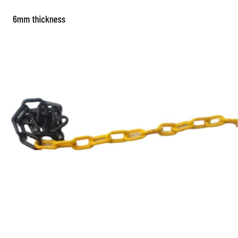 Traffic Roadblock Cone with Warning Chain