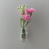 10 Pcs Mini Vase Magnets for Fridge Cute Tiny Magnetic Glass Vases Refrigerator Accessories Funny Plant Pot with Flowers for Locker Office Decoration