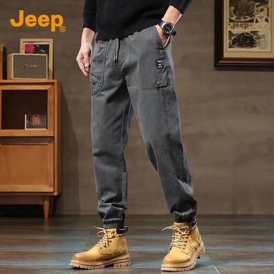 Men's Loose Fit Tapered Cargo Pants