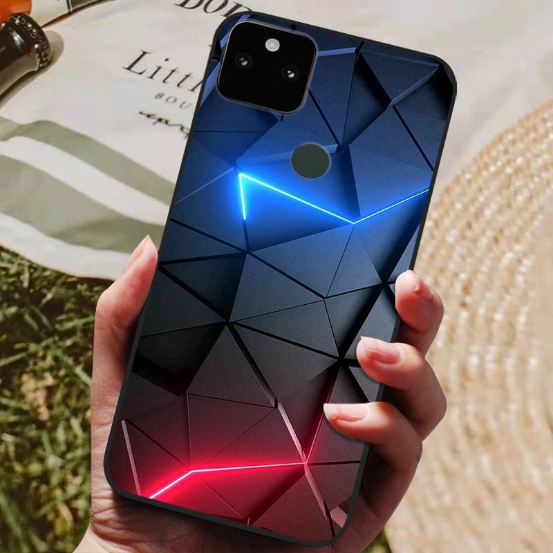 Modische Mattes Case Für Google Pixel 5A 5G 5 Case Weiches Silikon Google Pixel 4A 5G 4G Case Rückseite Pixel5 Pixel4A Cases Hüllen
